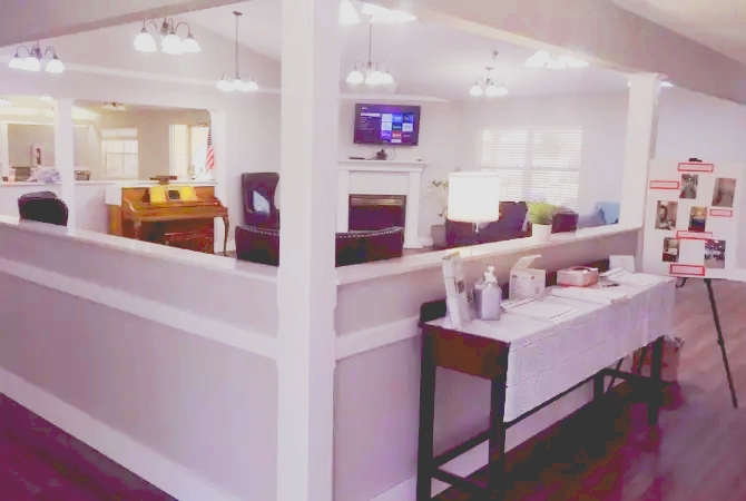 Bright and spacious common area